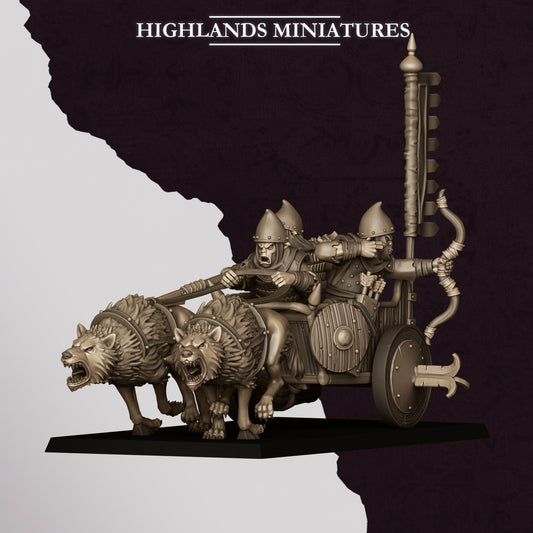 Hobgoblin Chariot from Sons of Marduk  by Highland Miniatures