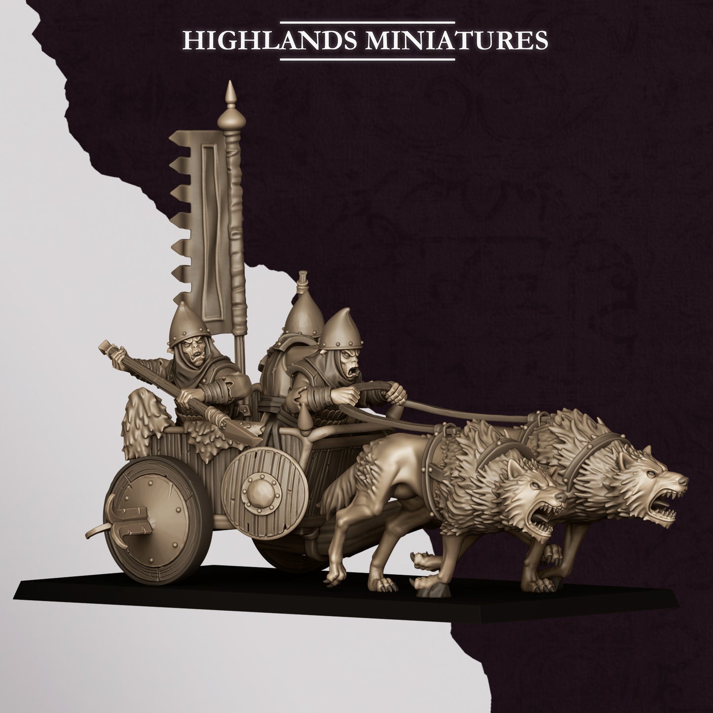 Hobgoblin Chariot from Sons of Marduk  by Highland Miniatures