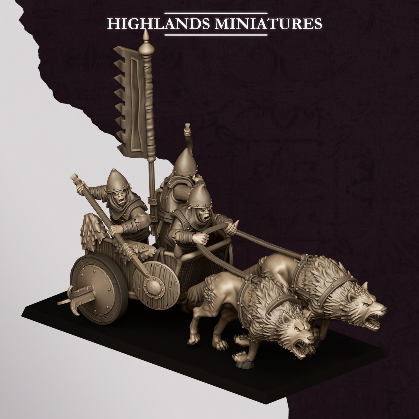 Hobgoblin Chariot from Sons of Marduk  by Highland Miniatures