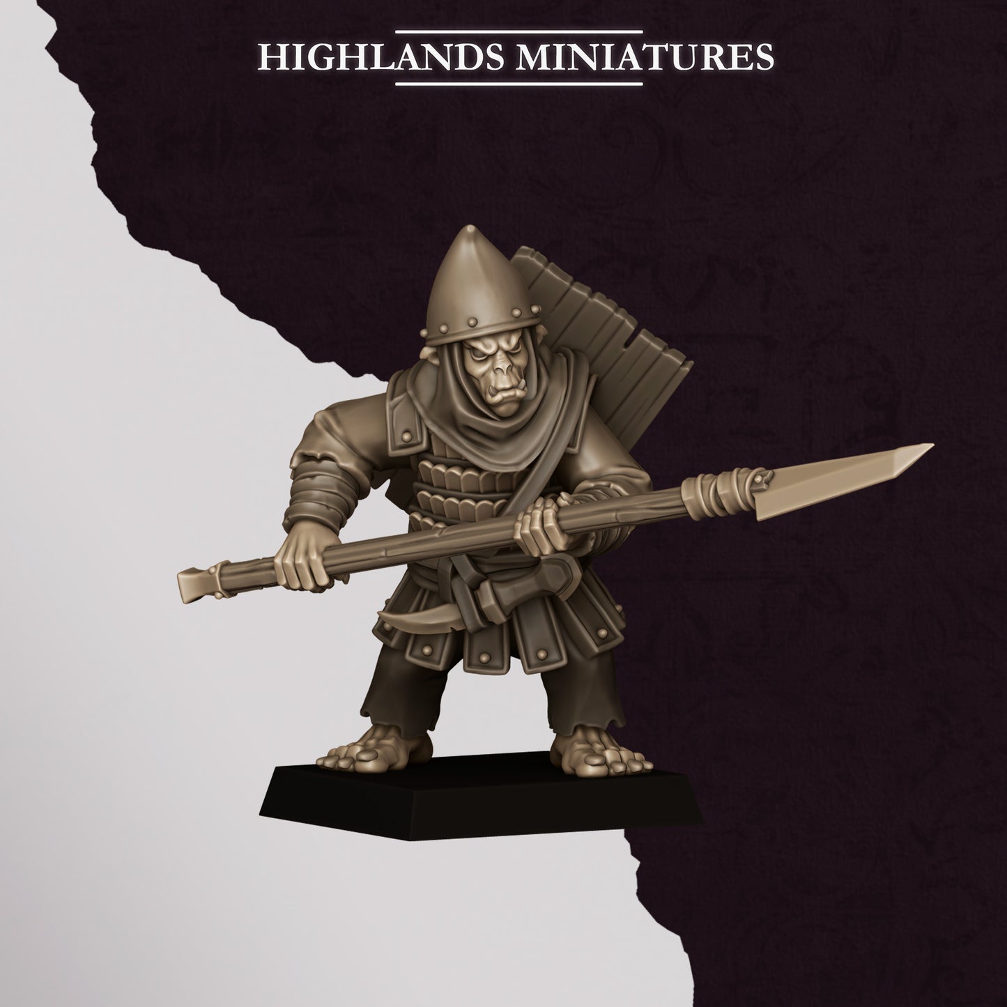 Hobgoblin Spearmen from Sons of Marduk  by Highland Miniatures