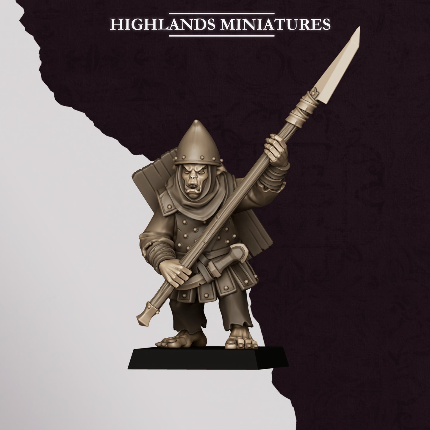 Hobgoblin Spearmen from Sons of Marduk  by Highland Miniatures