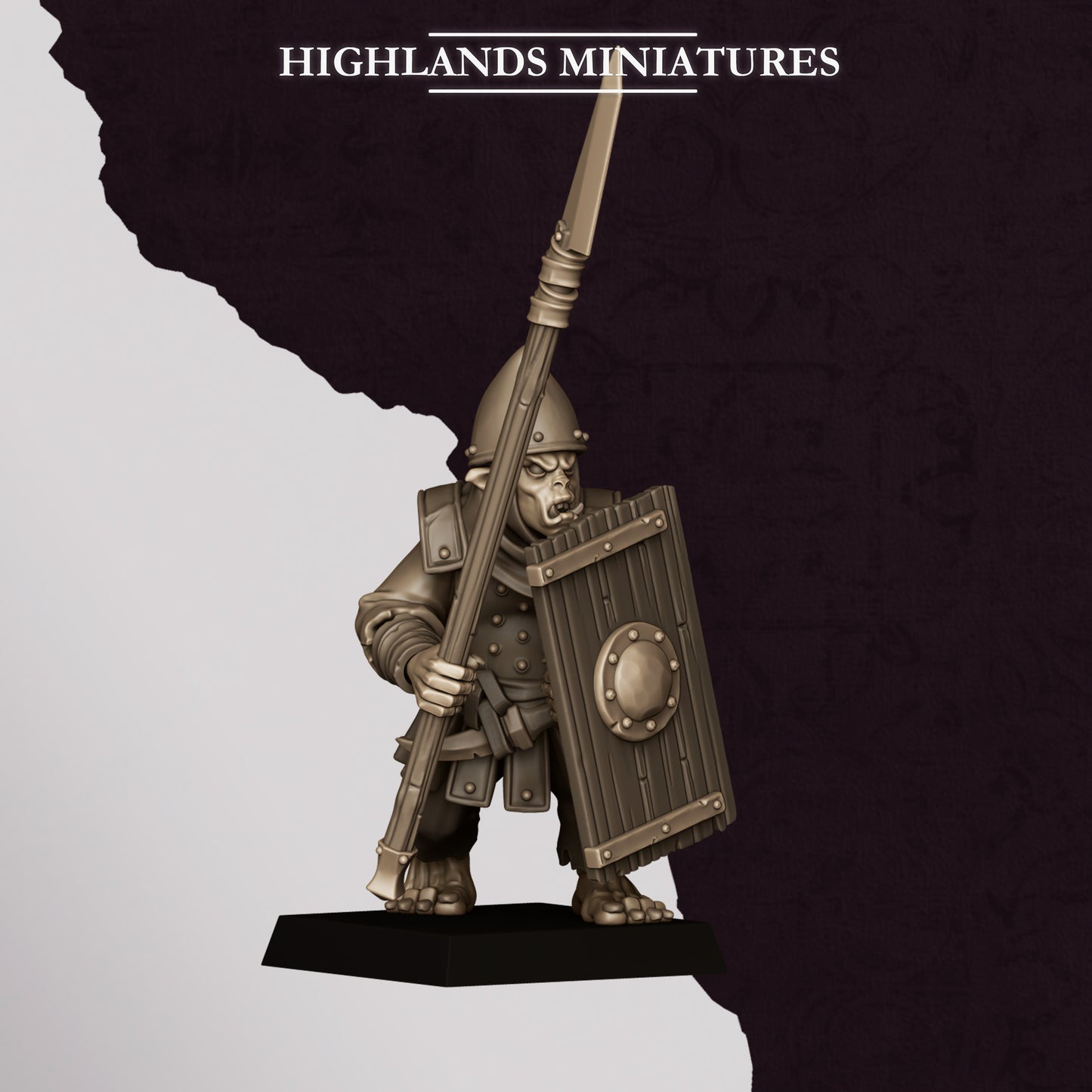 Hobgoblin Spearmen from Sons of Marduk  by Highland Miniatures