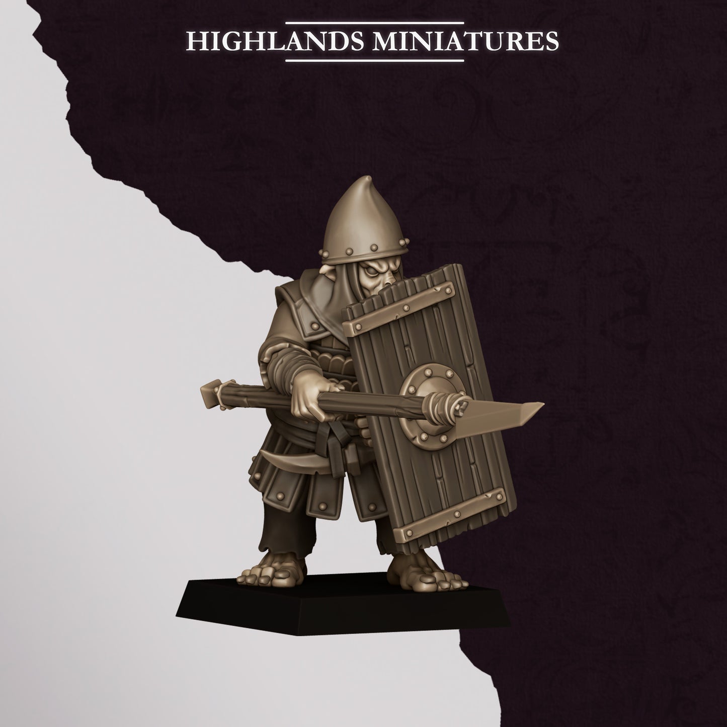 Hobgoblin Spearmen from Sons of Marduk  by Highland Miniatures