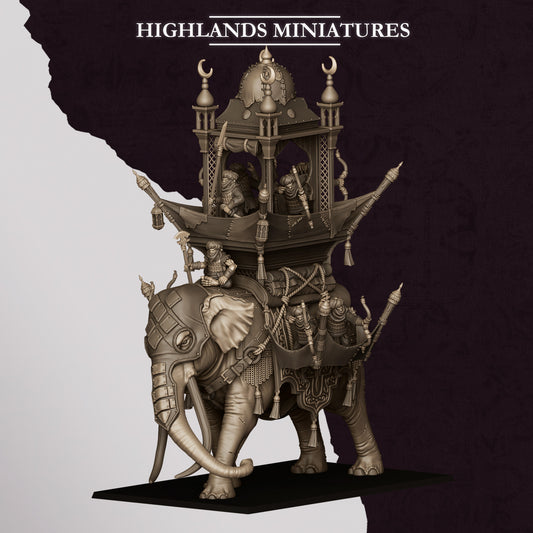 Hobgoblin War Elephant from Sons of Marduk  by Highland Miniatures