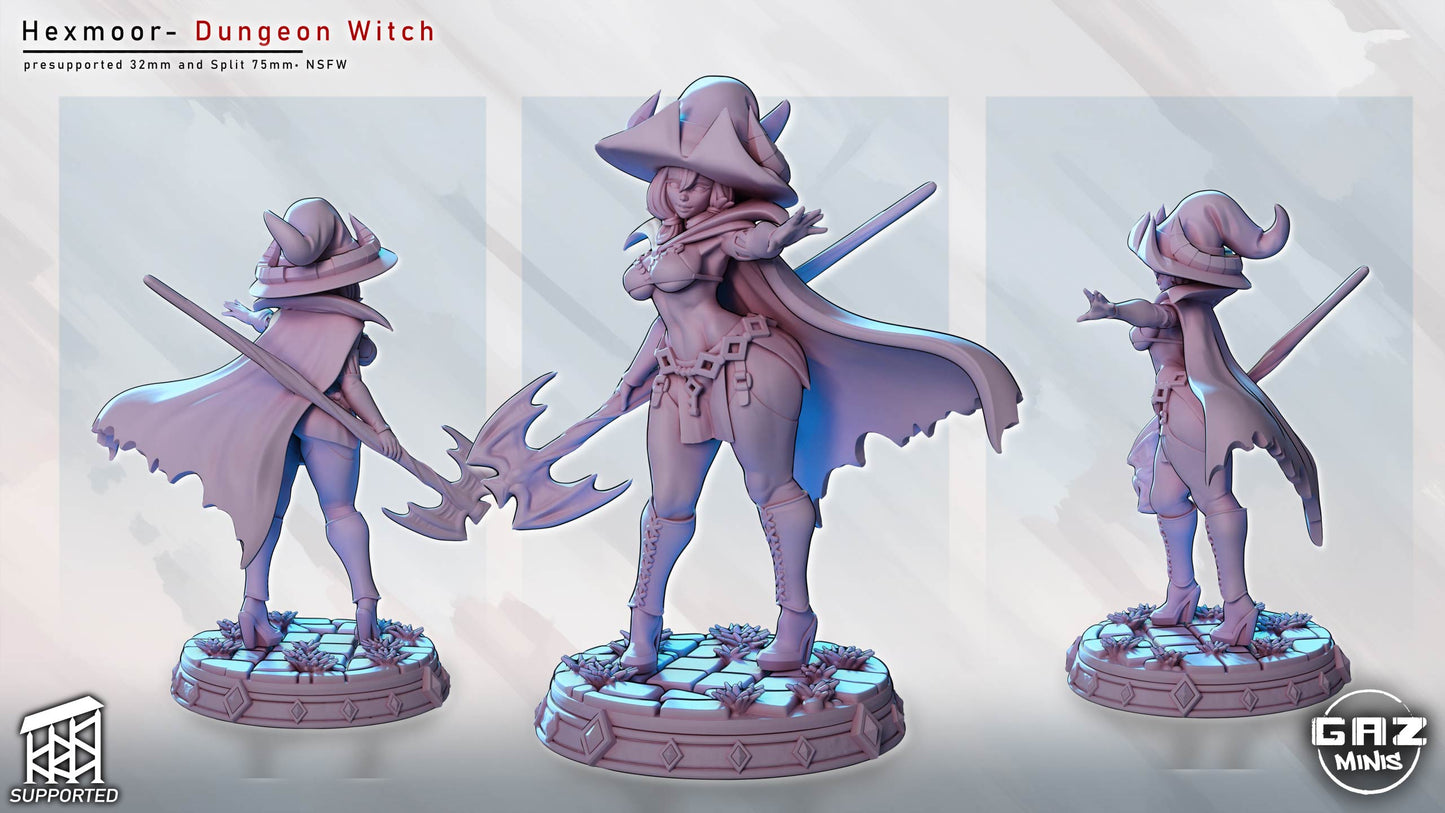 Hexmoor – Dungeon Witch by Gaz Minis