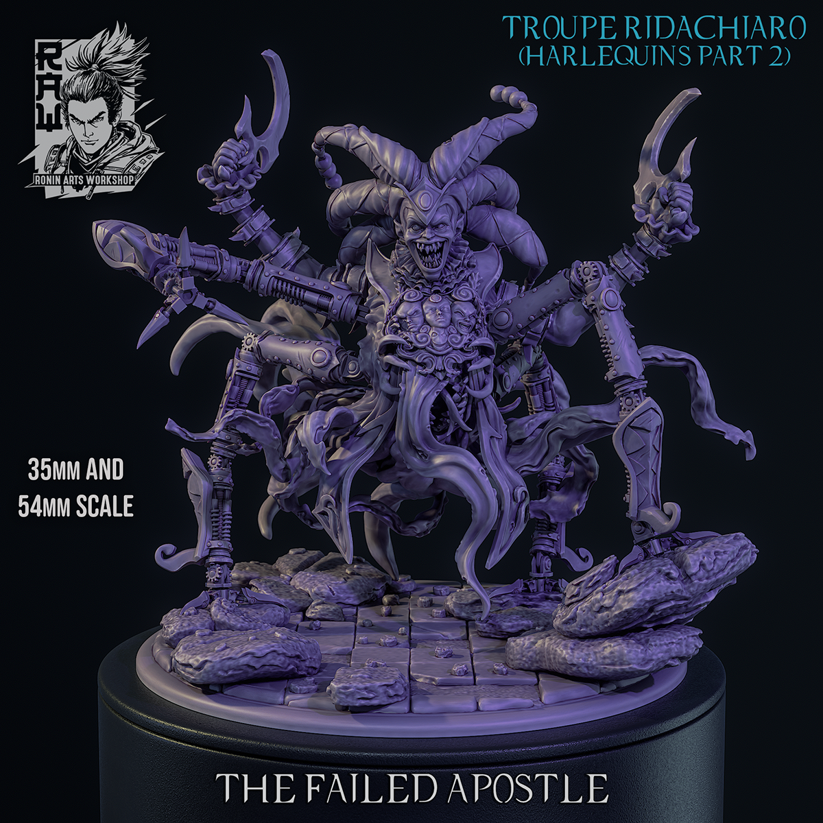 The Failed Apostle - Harlequin Monster by Ronin Arts Workshop