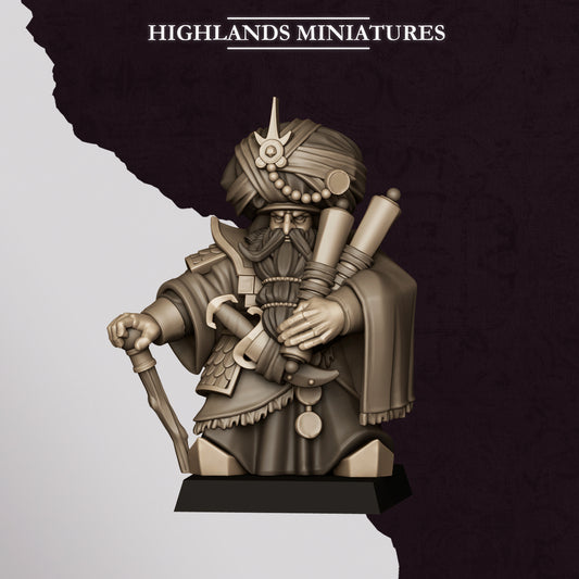 Marduk Sorcerer from Sons of Marduk  by Highland Miniatures