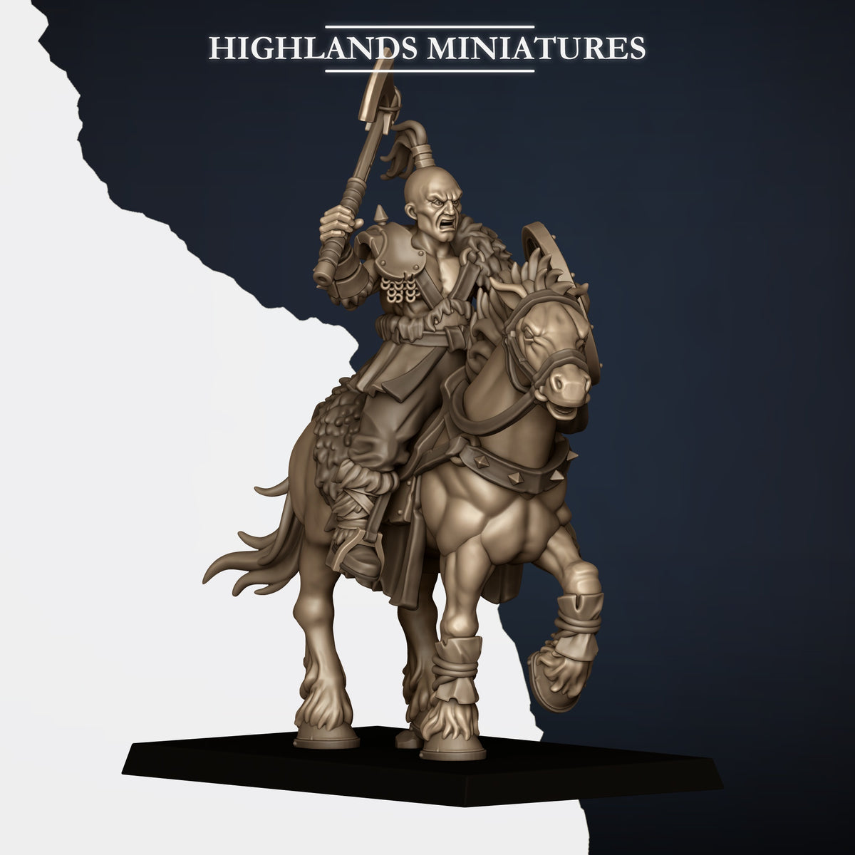 Mounted Norse Raiders by Highland Miniatures