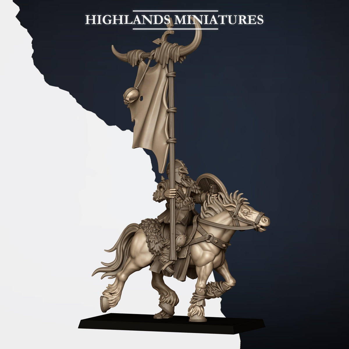 Mounted Norse Raiders by Highland Miniatures