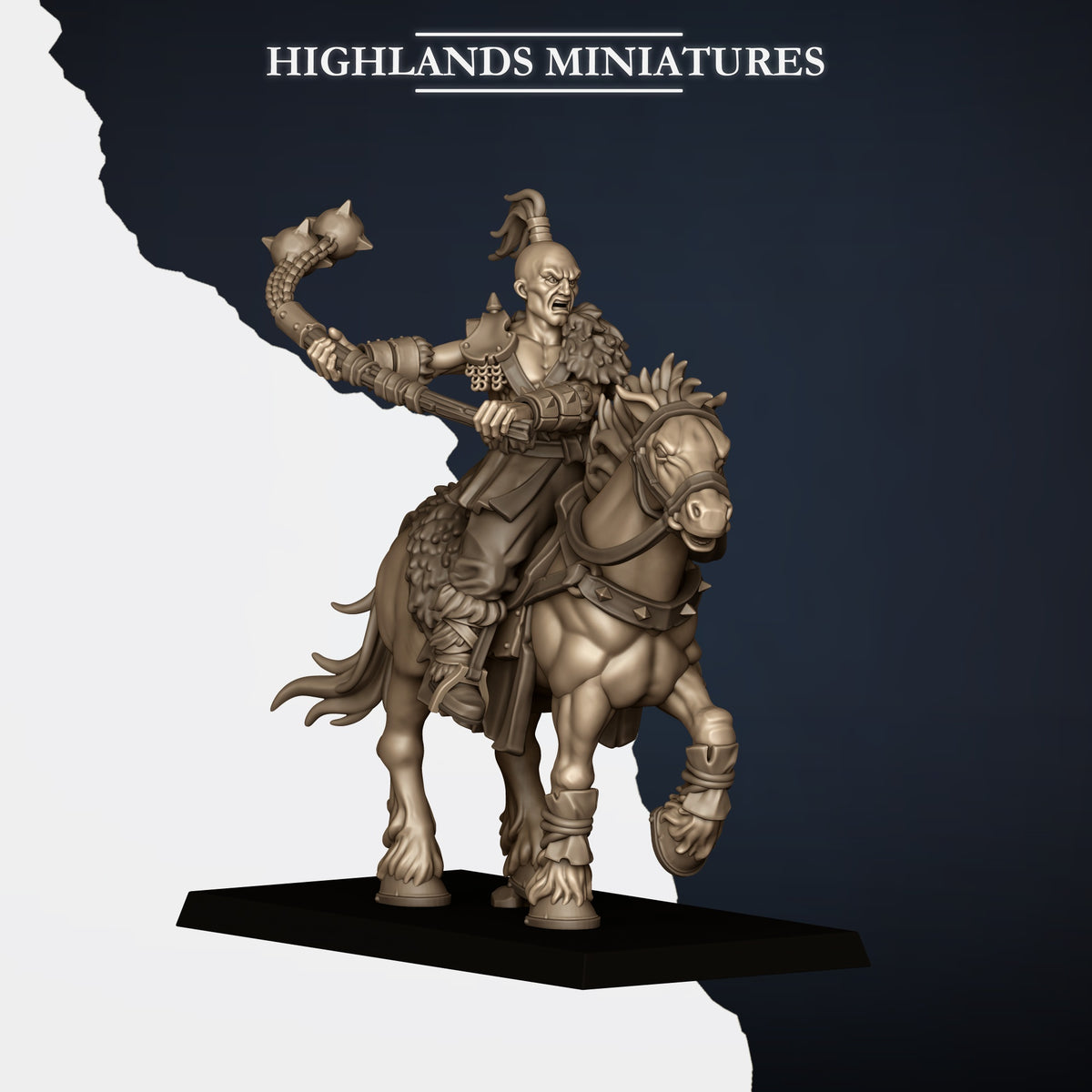 Mounted Norse Raiders by Highland Miniatures