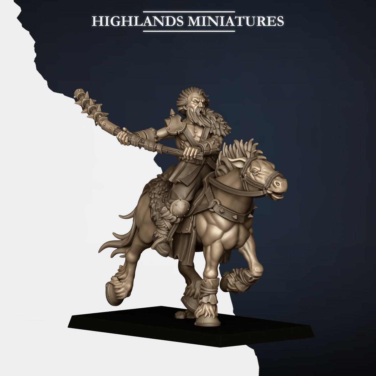 Mounted Norse Raiders by Highland Miniatures