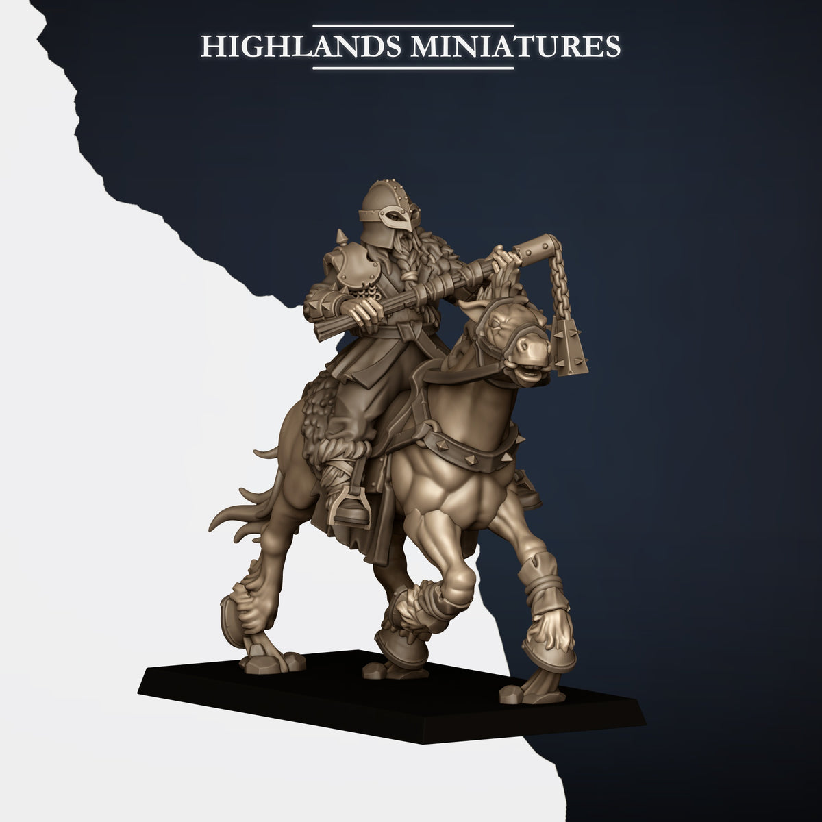 Mounted Norse Raiders by Highland Miniatures