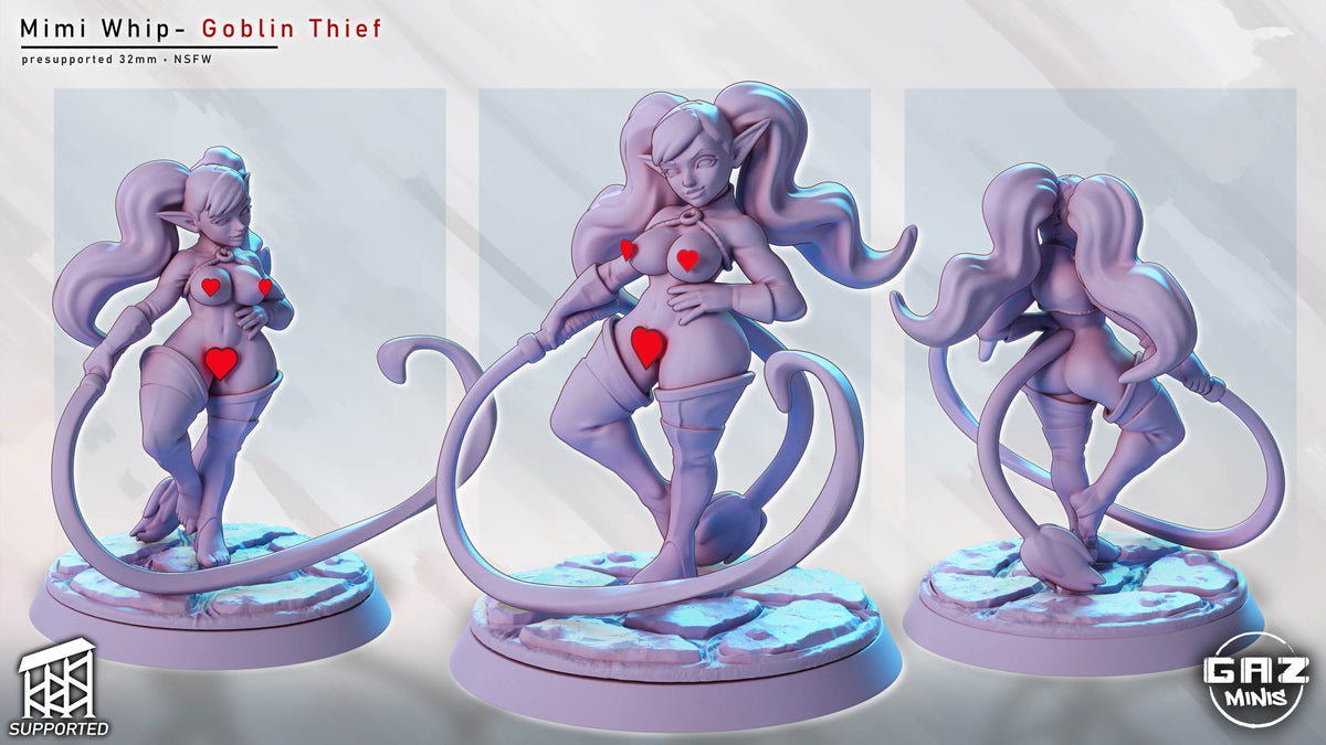 Mimi Whip – Goblin Thief by Gaz Minis