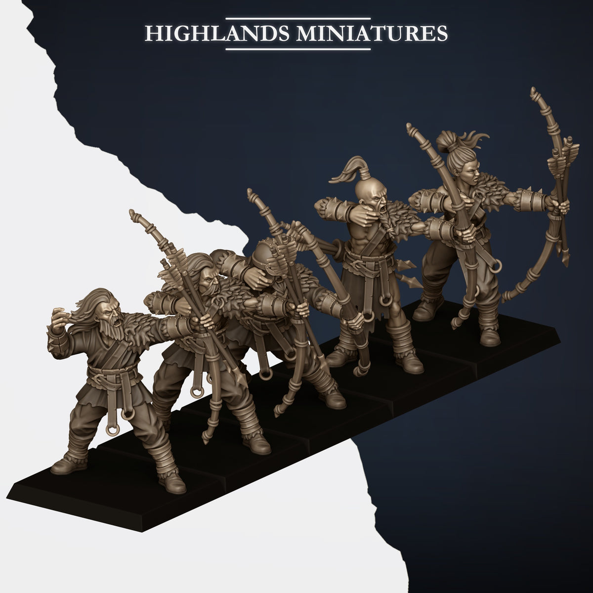 Norse Bowmen by Highland Miniatures