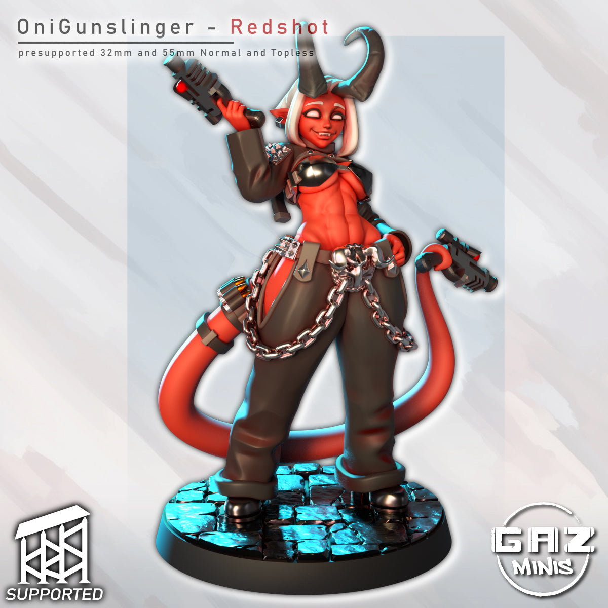 Oni Gunslinger - Redshot by Gaz Minis