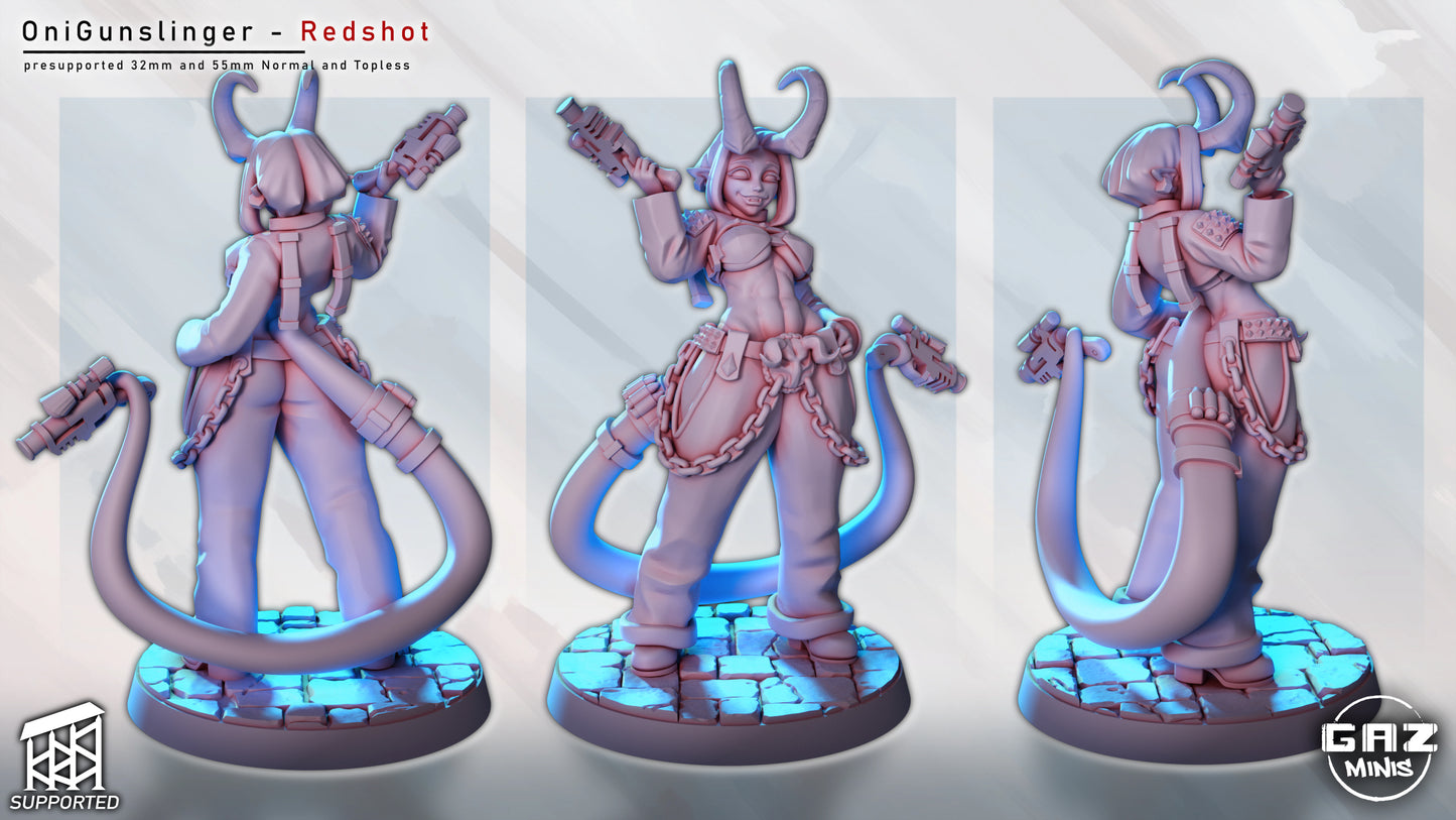 Oni Gunslinger - Redshot by Gaz Minis