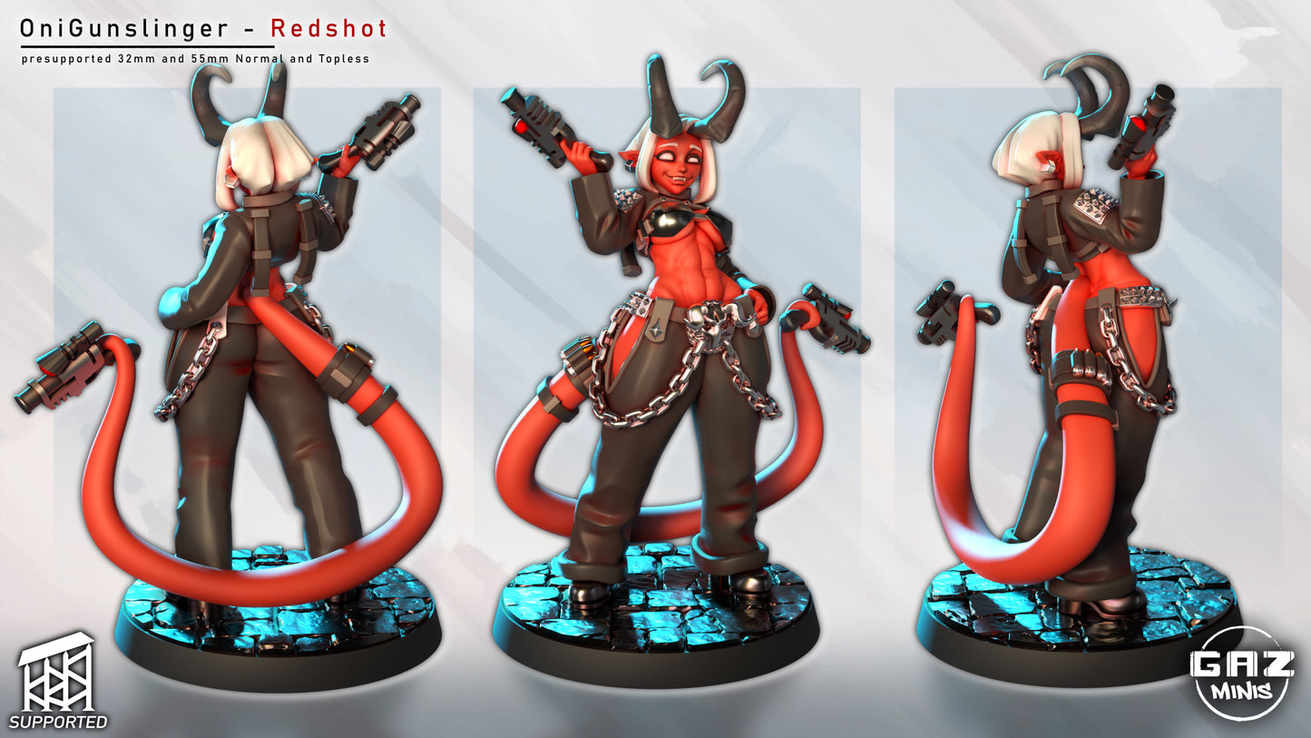 Oni Gunslinger - Redshot by Gaz Minis