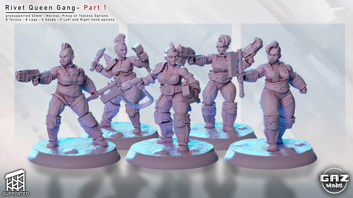 Rivet Queen Gang – Part 1 by Gaz Minis