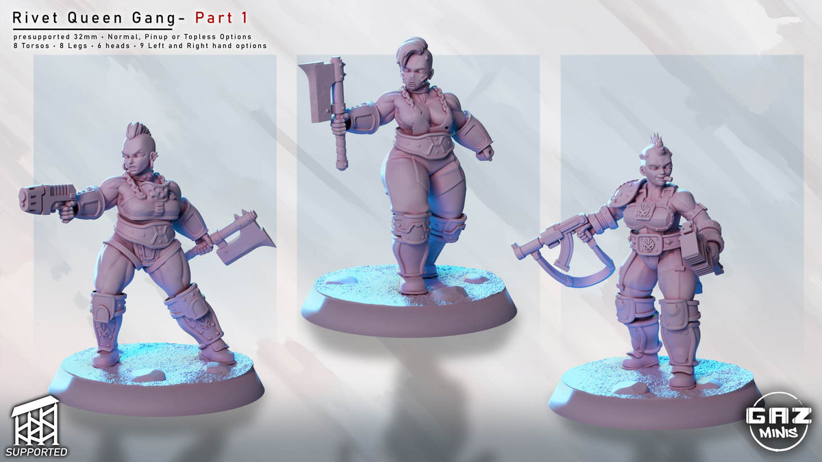 Rivet Queen Gang – Part 1 by Gaz Minis
