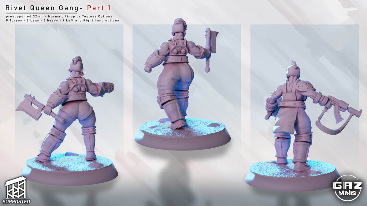 Rivet Queen Gang – Part 1 by Gaz Minis