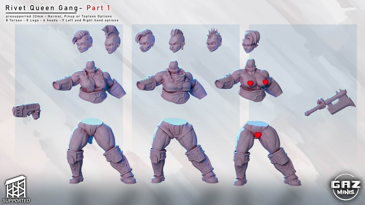 Rivet Queen Gang – Part 1 by Gaz Minis