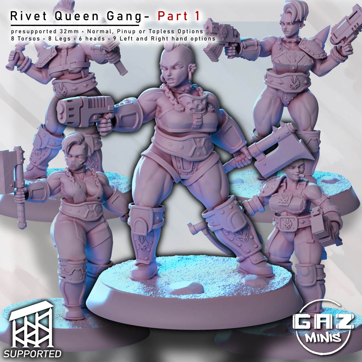 Rivet Queen Gang – Part 1 by Gaz Minis