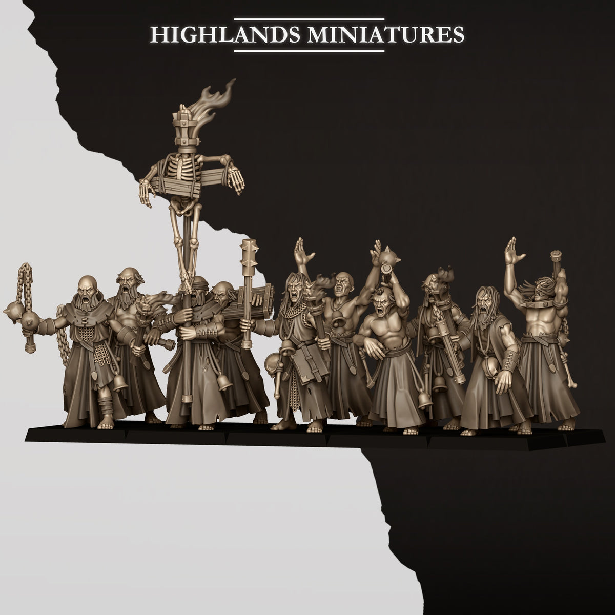 SUNLAND FANATICAL ZEALOTS  by Highland Miniatures