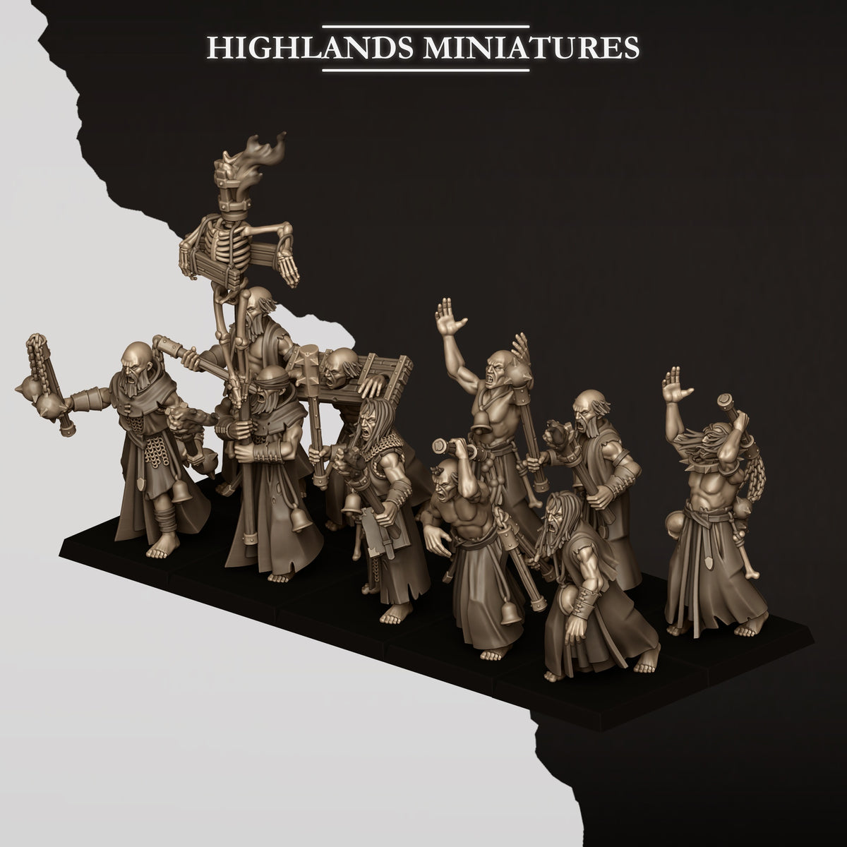 SUNLAND FANATICAL ZEALOTS  by Highland Miniatures