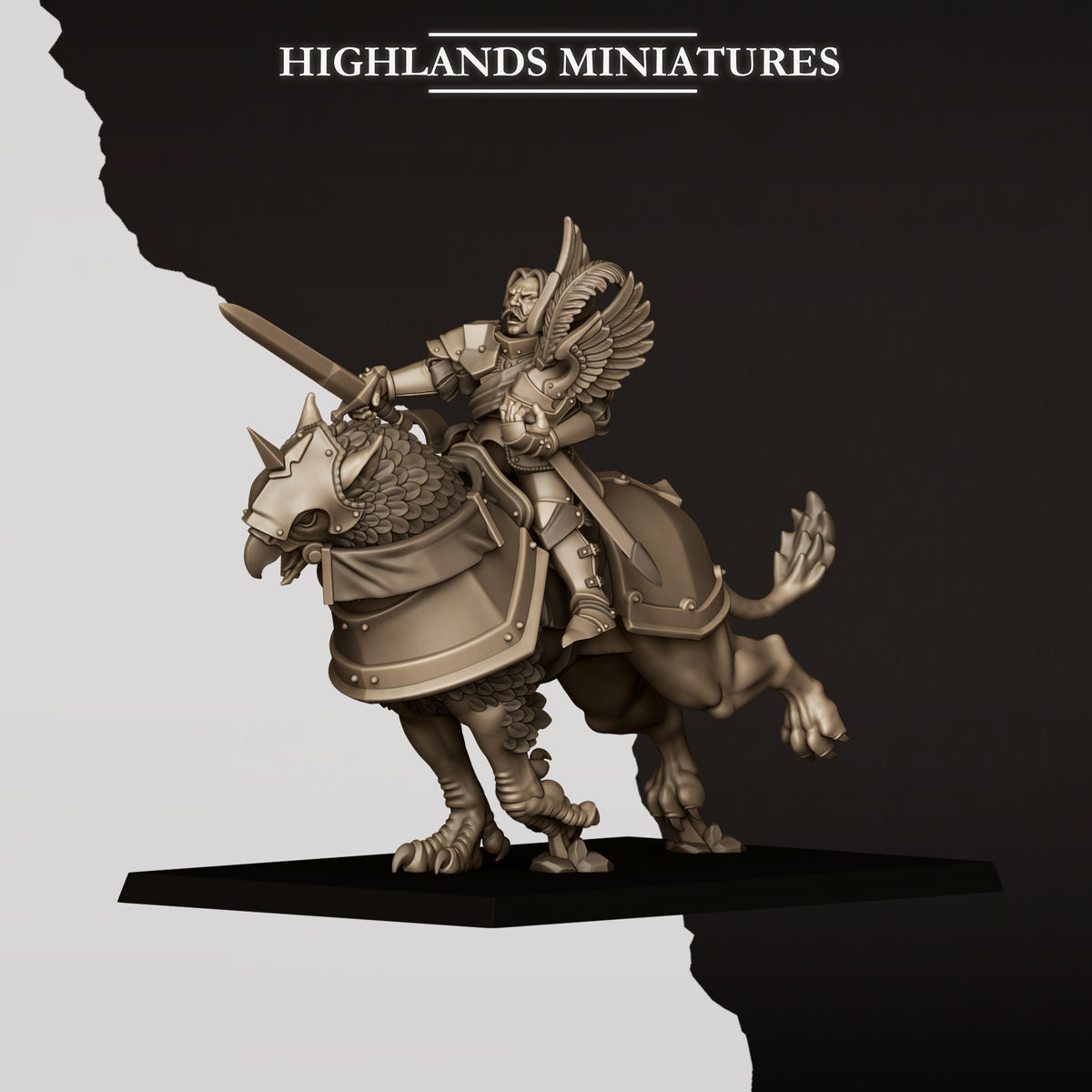 SUNLAND WINGLESS GRYPHONS  by Highland Miniatures