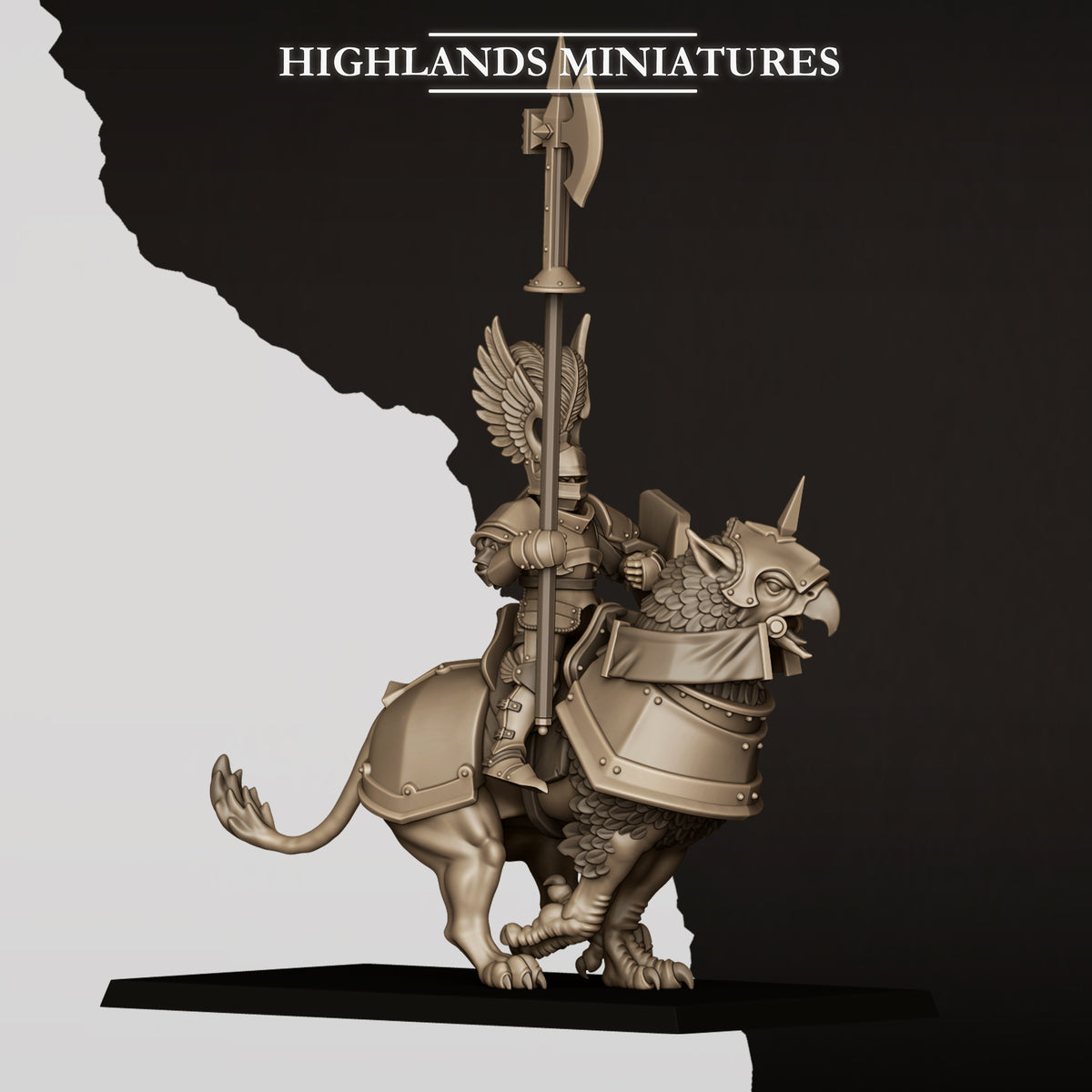 SUNLAND WINGLESS GRYPHONS  by Highland Miniatures