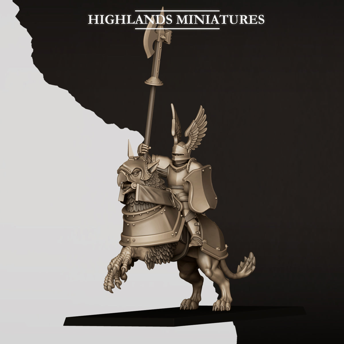 SUNLAND WINGLESS GRYPHONS  by Highland Miniatures