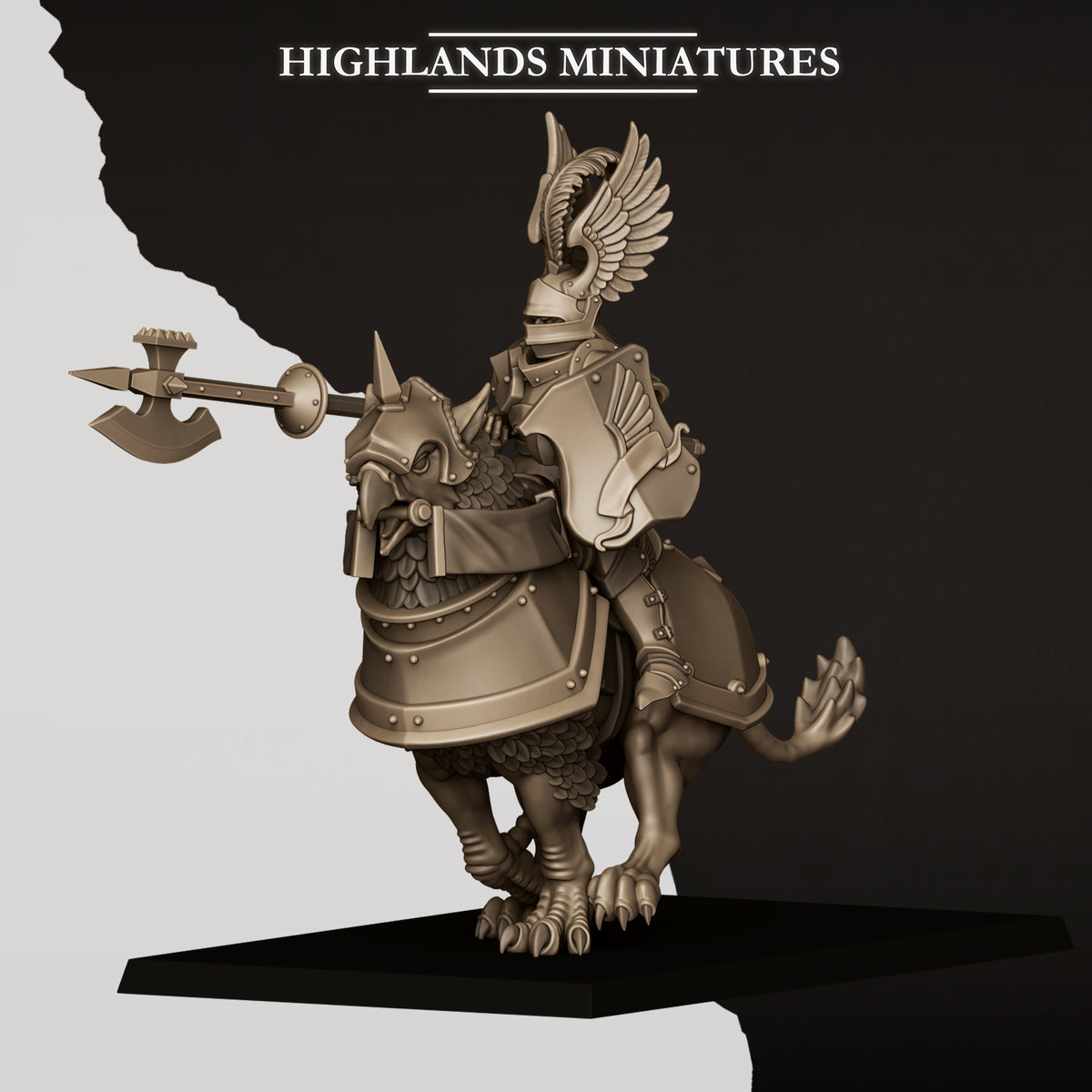 SUNLAND WINGLESS GRYPHONS  by Highland Miniatures
