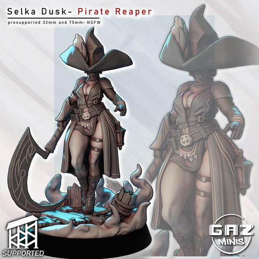 Selka Dusk – Pirate Reaper by Gaz Minis