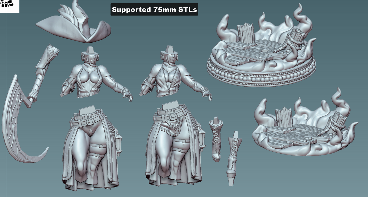 Selka Dusk – Pirate Reaper by Gaz Minis
