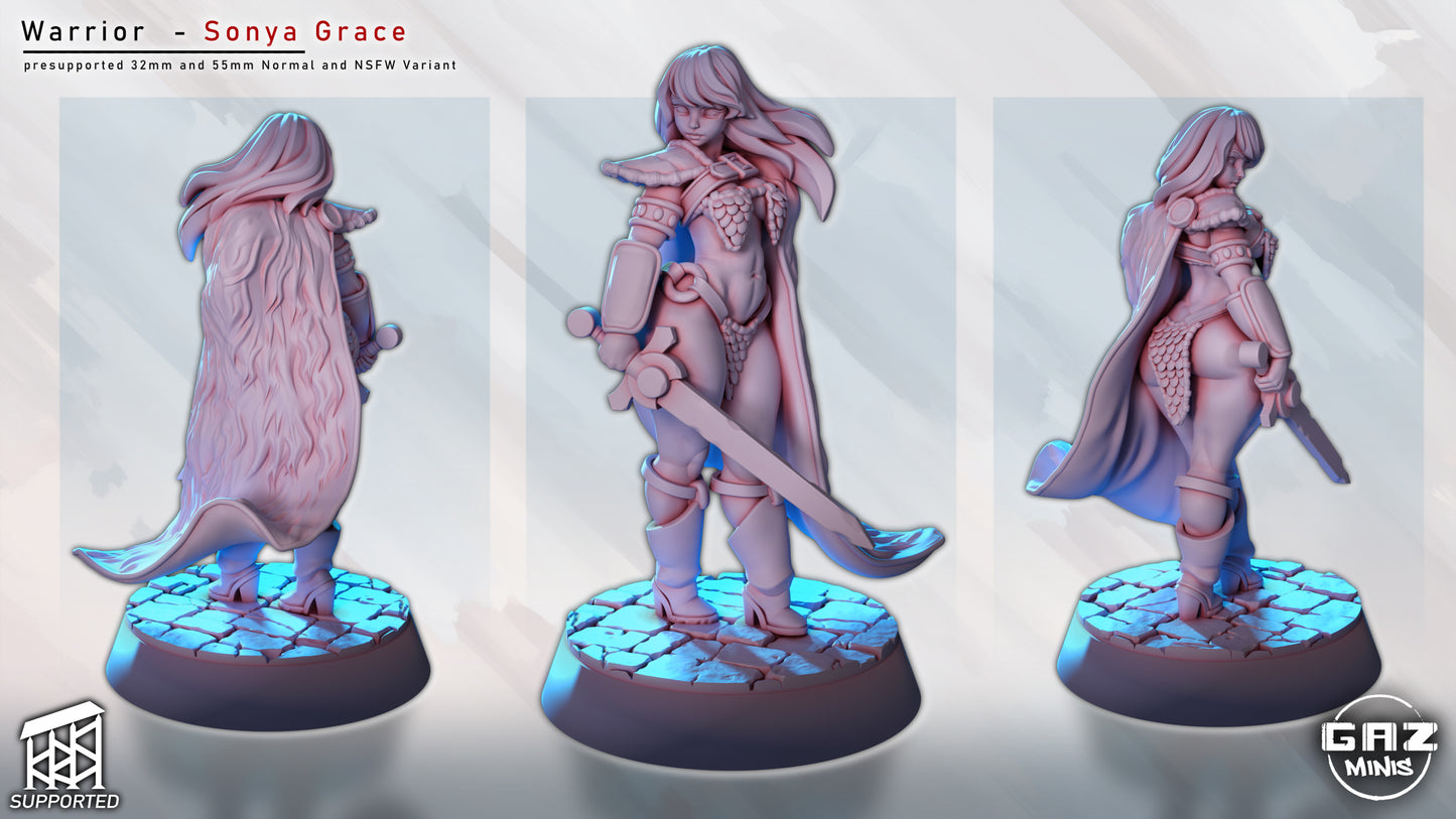 Warrior – Sonya Grace by Gaz Minis
