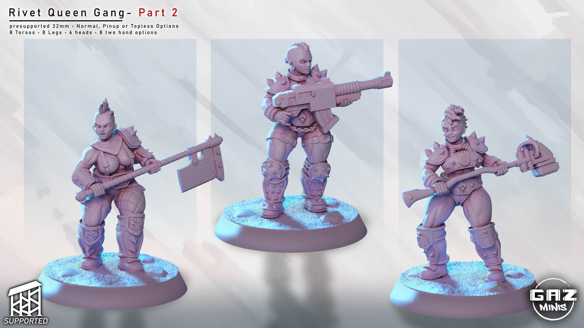 Rivet Queen Gang – Part 2 by Gaz Minis