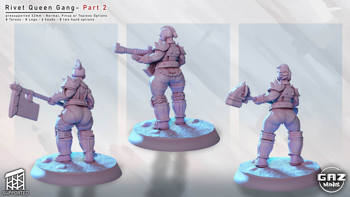 Rivet Queen Gang – Part 2 by Gaz Minis