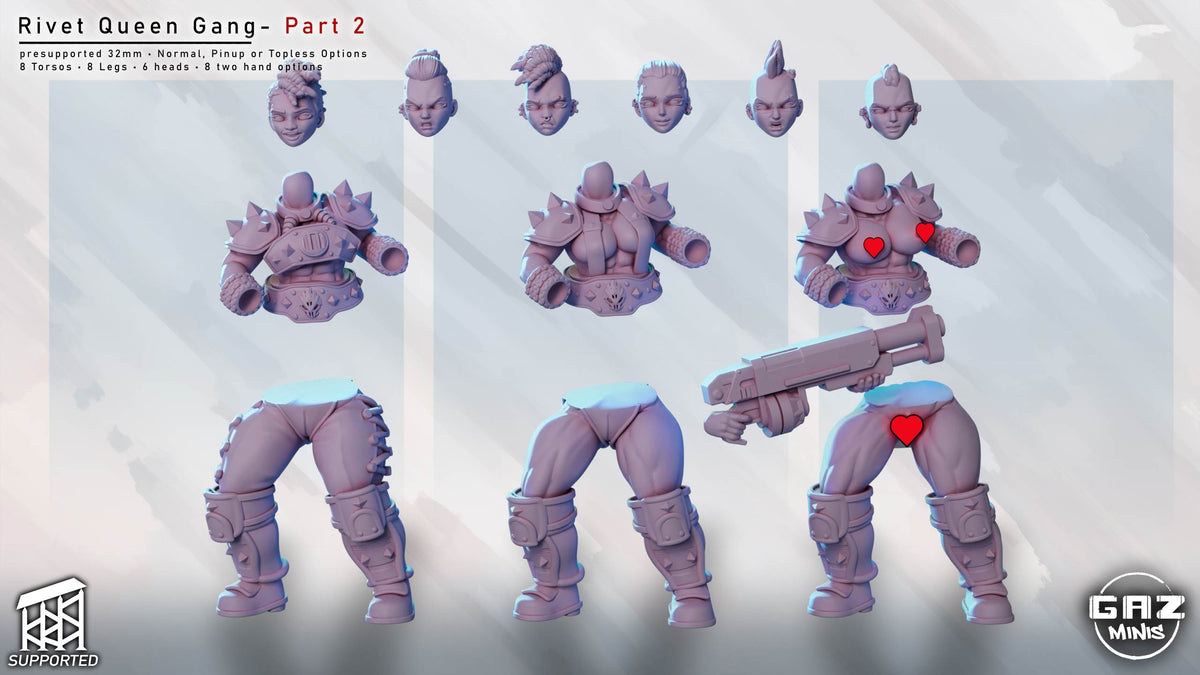 Rivet Queen Gang – Part 2 by Gaz Minis