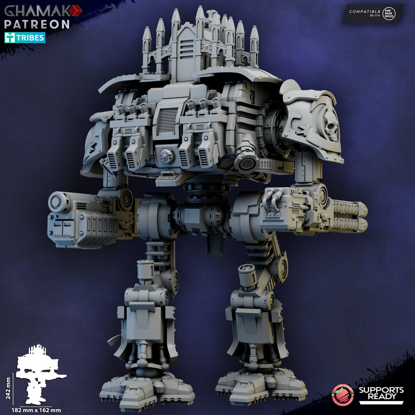 Templar Conqueror Titan by Ghamak Miniatures