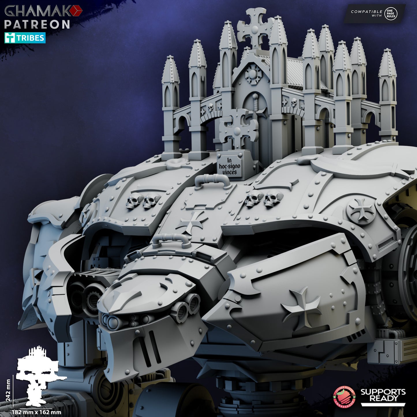 Templar Conqueror Titan by Ghamak Miniatures