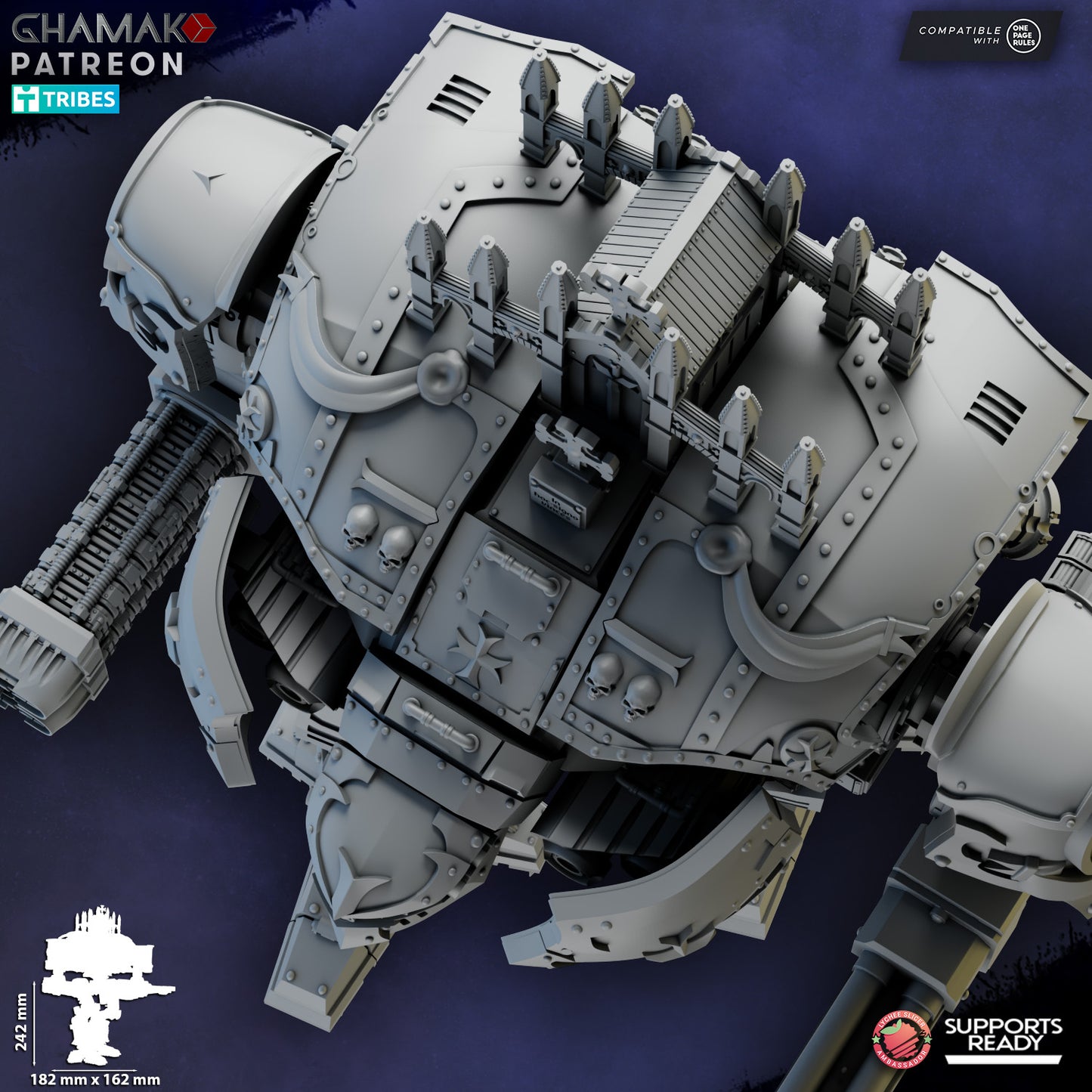 Templar Conqueror Titan by Ghamak Miniatures