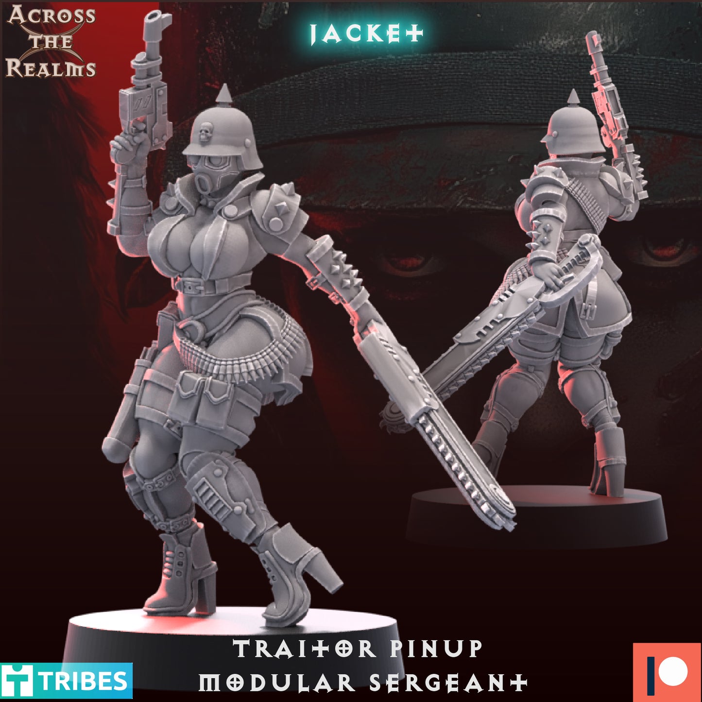 Traitor Pinup Modular Sergeant by Across the Realms Miniatures