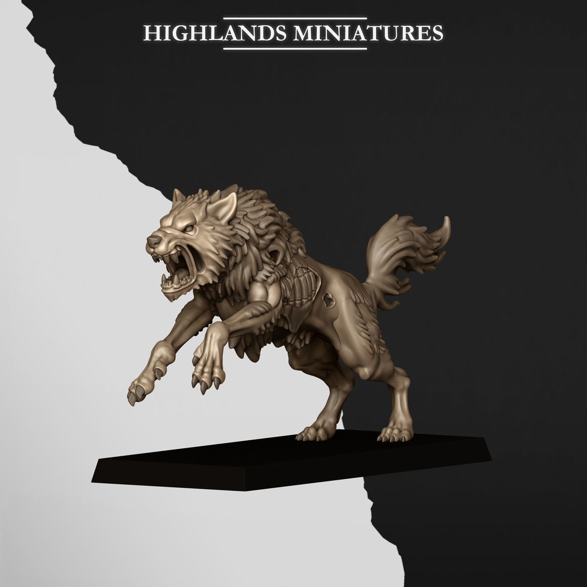 Undead Wolves by Highland Miniatures