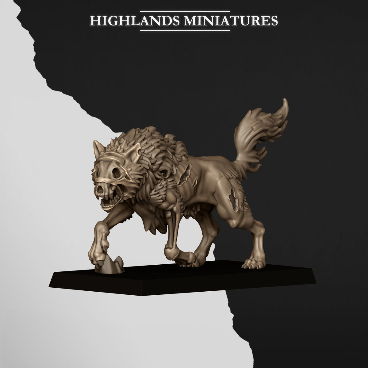 Undead Wolves by Highland Miniatures