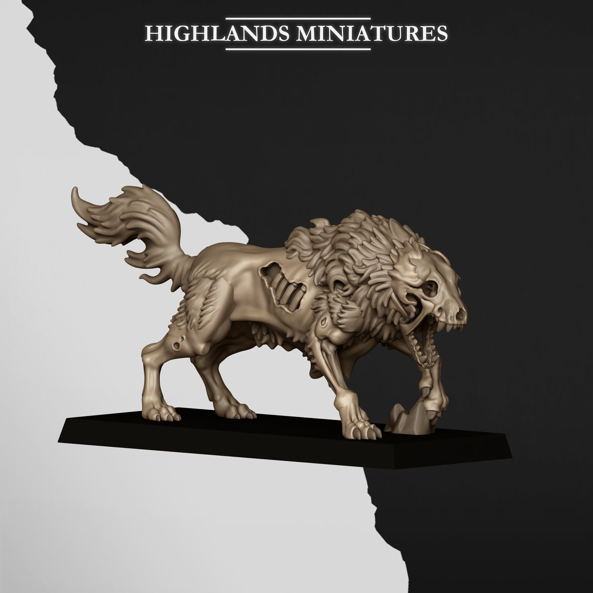 Undead Wolves by Highland Miniatures