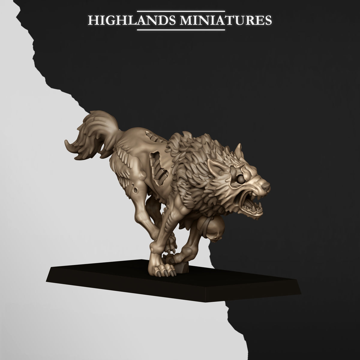 Undead Wolves by Highland Miniatures