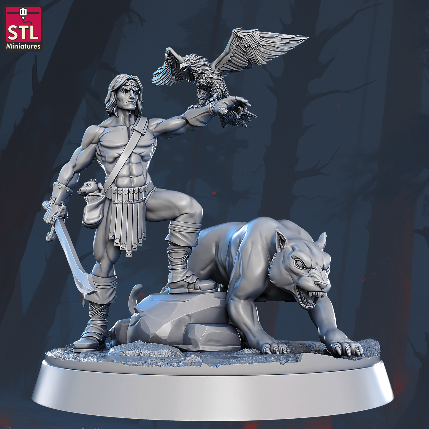 Beastmaster Set by STL Miniatures