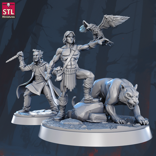 Beastmaster Set by STL Miniatures