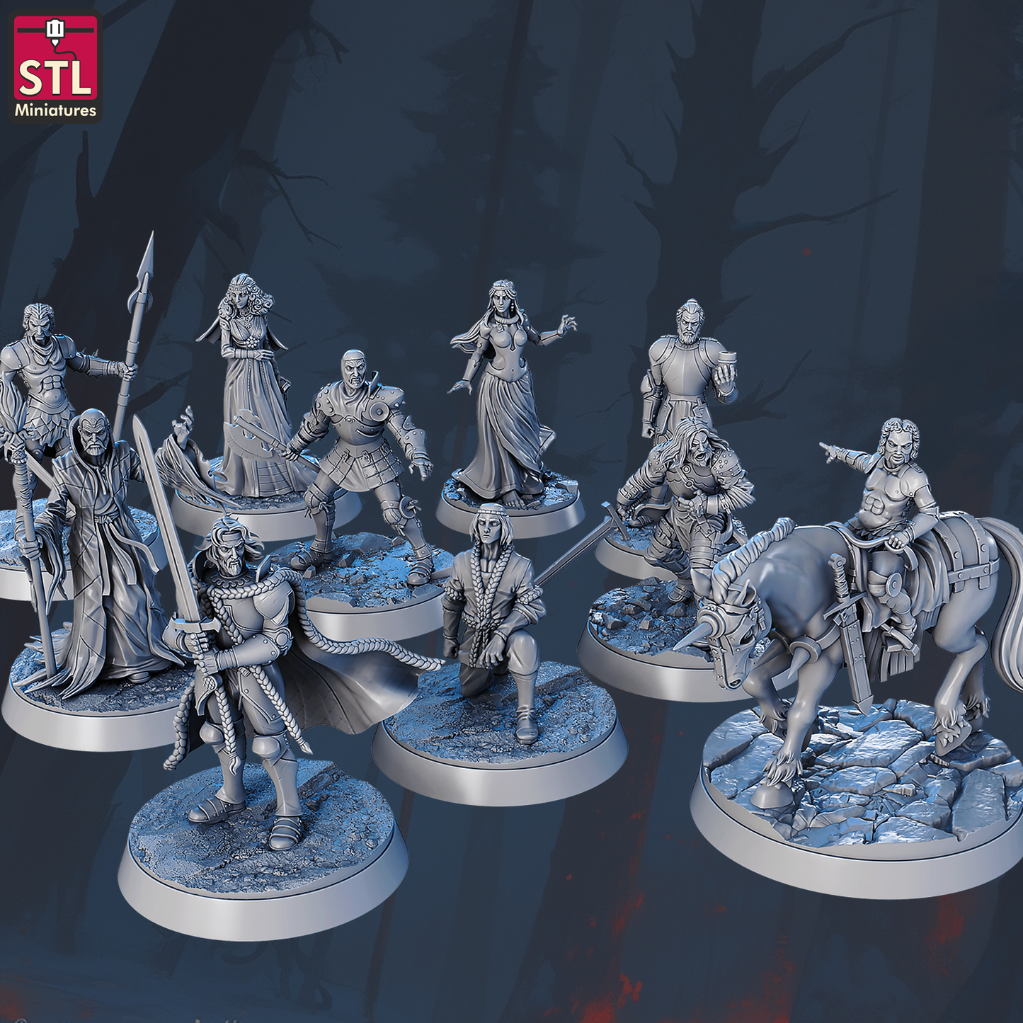Excalibur Set by STL Miniatures
