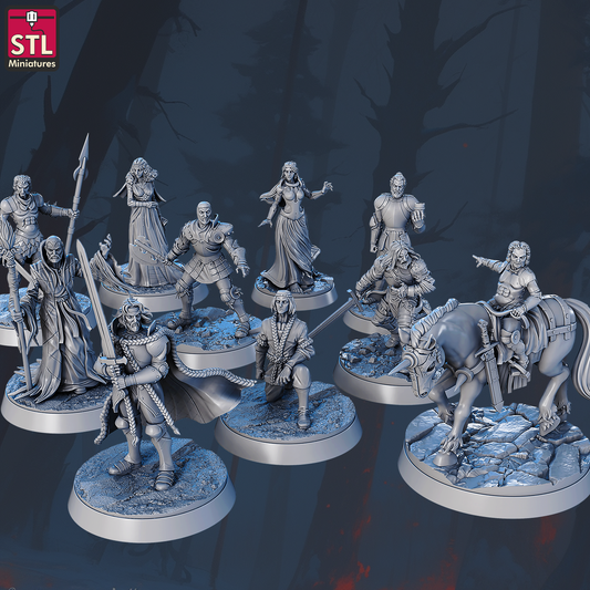 Excalibur Set by STL Miniatures